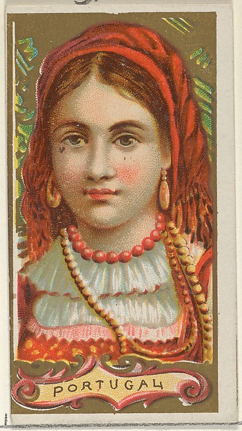 Portugal, from the Types of All Nations series (N24) for Allen & Ginter Cigarettes