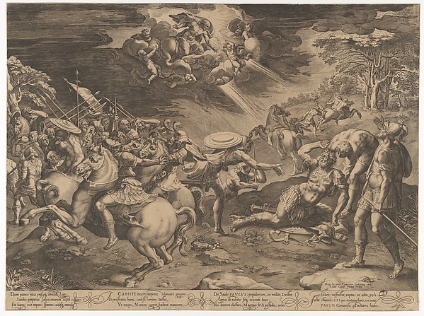 The Conversion of Saint Paul by Cornelis Cort