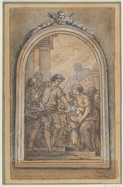 St. Gregory Distributing His Worldly Goods to the Poor