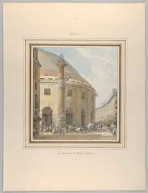 La Halle aux Blés, Exterior View