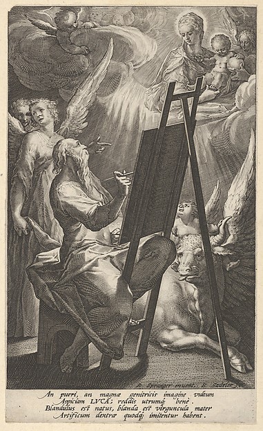 Saint Luke Painting the Virgin