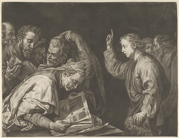 Young Christ among the Doctors by Jacob Männl