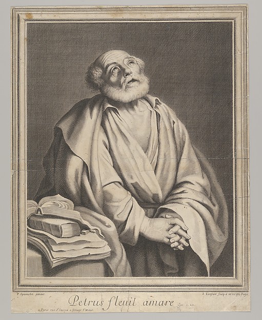 The Penitence of Saint Peter by Jean Lenfant