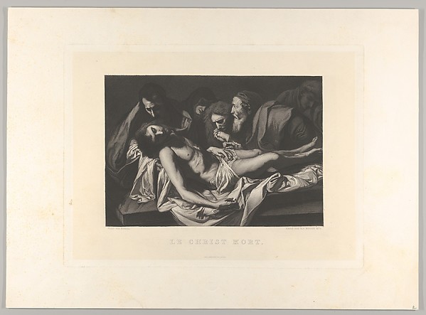 The Lamentation Over the Dead Christ by Alphonse-Charles Masson