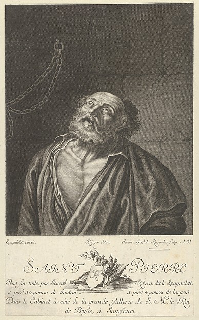 The Penitence of Saint Peter by Jacob Männl
