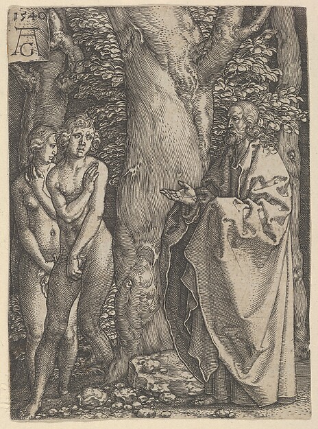 Adam and Eve Hide Themselves, from The Story of Adam and Eve