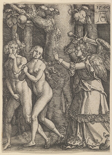 The Expulsion from Paradise from The Story of Adam and Eve