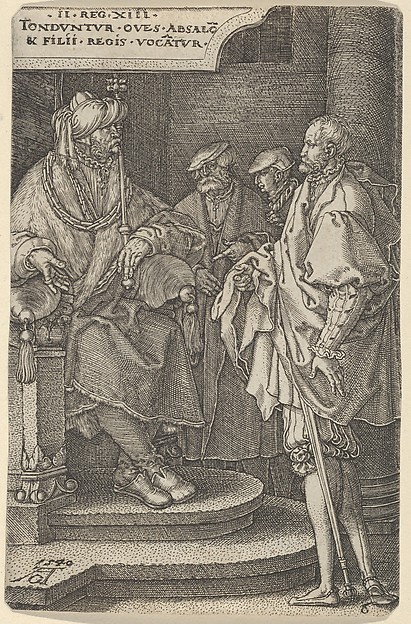 Absalom Inviting David and His Brothers