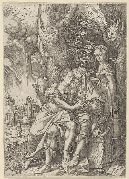 Lot with His Daughters, from The Story of Lot