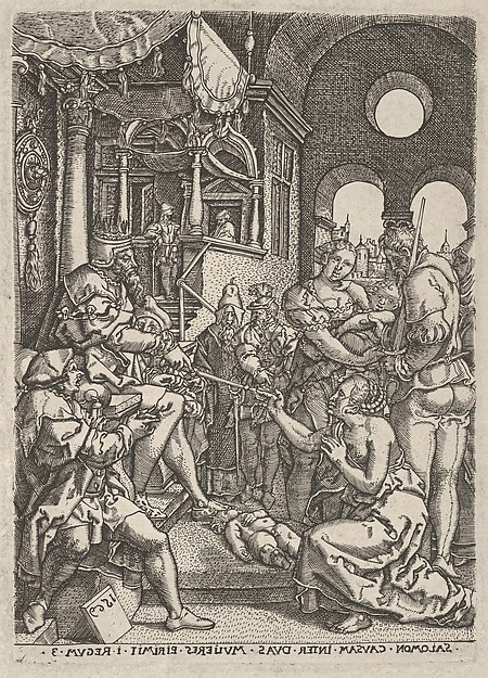 Reverse Copy of The Judgment of Solomon