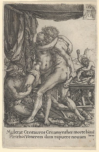 Hercules Preventing the Centaurs from the Rape of Hippodameia, from The Labors of Hercules