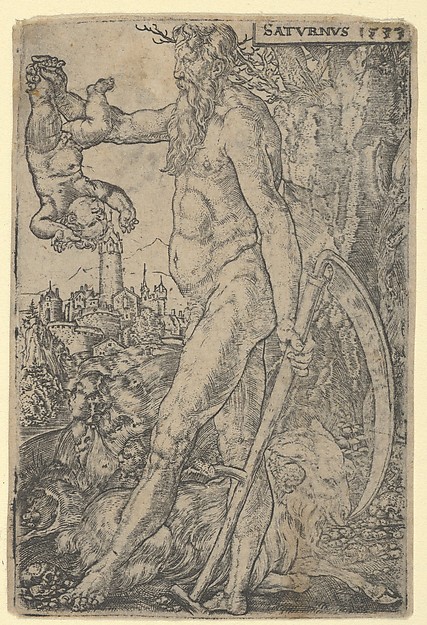 Saturn, from "The Seven Planets"