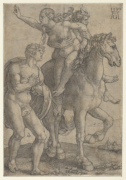 Rape of a Woman by a Satyr