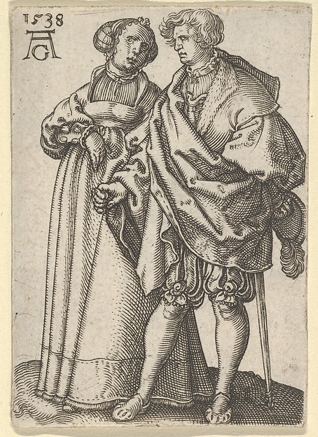 Dancing Couple, from "The Small Wedding Dancers"