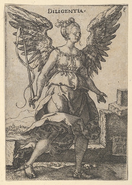 Diligence, from "Virtues and Vices"