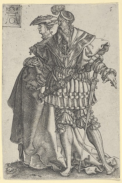 Dancing Couple, from "The Large Wedding Dancers"