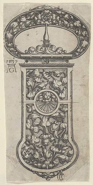 Design for a Buckle with Tendrils