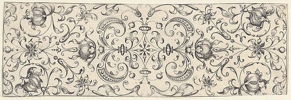 Friezes with Birds, Flowers and Meandering Wreaths and Scrolls (2)