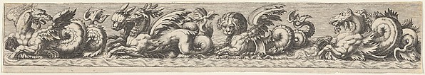 Frieze with Sea Monsters