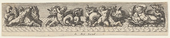 Frieze with Sea Monsters