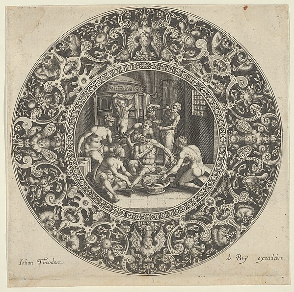 Sardanapal in the Bath