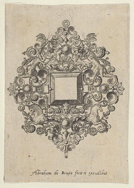 Vertical Panel with Design for a Mirror
