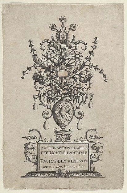 Title Page, from Ars His Myronis Nobilis Effingitus Pagellulis