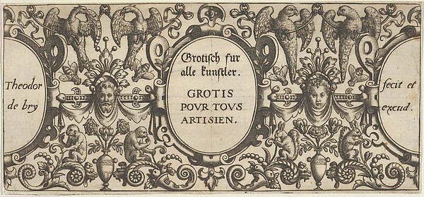 Title Page, from Grotisch fur alle Kunstler