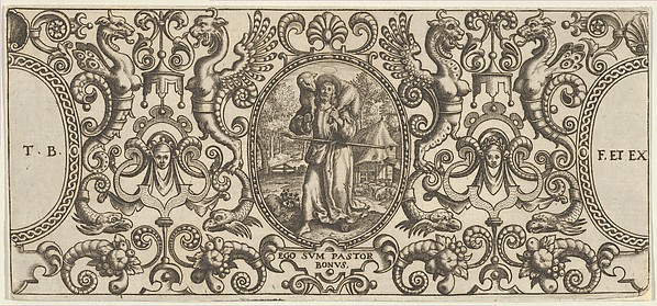 The Good Shepherd, from Grotisch fur alle Kunstler