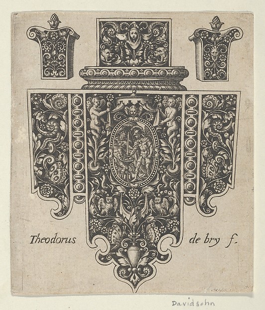 Design for a Sword or Dagger Handle