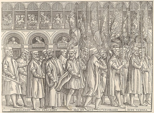 Procession of the Doge in Venice
