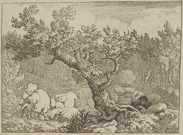 The Sportsman near the Large Tree