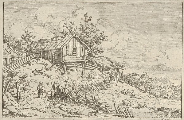 The Man near the Entry of the Ruinous Hedge