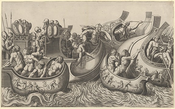 Speculum Romanae Magnificentiae: Naval Battle