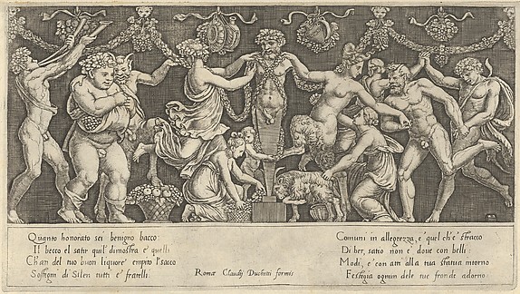 Speculum Romanae Magnificentiae: Sacrifice to Priapus