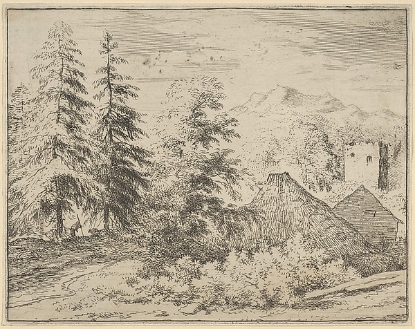 The Man Between the Two Fir Trees