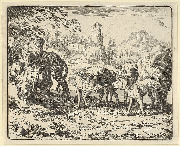 Renard is Sentenced to Death from Hendrick van Alcmar's Renard The Fox