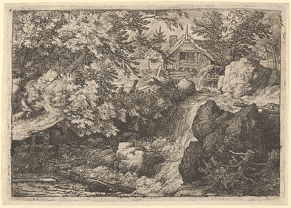 The Cascade Near the Watermill