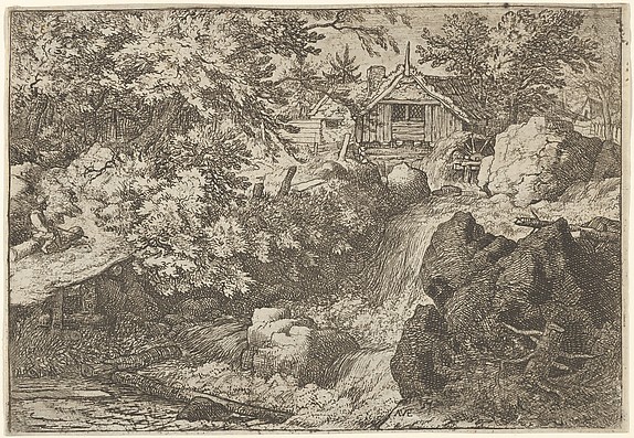 The Cascade Near the Watermill