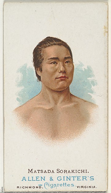 Matsuda Sorakichi, Wrestler, from World's Champions, Series 1 (N28) for Allen & Ginter Cigarettes