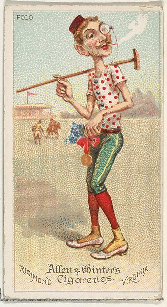 Polo, from World's Dudes series (N31) for Allen & Ginter Cigarettes