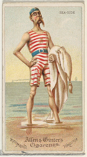 Sea-Side, from World's Dudes series (N31) for Allen & Ginter Cigarettes