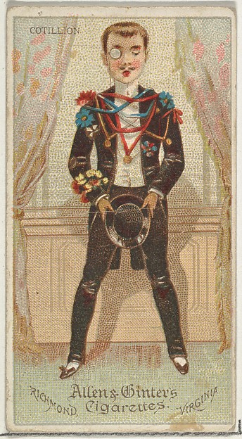 Cotillion, from World's Dudes series (N31) for Allen & Ginter Cigarettes