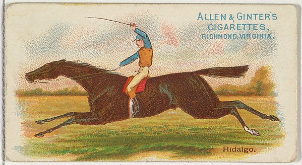 Hidalgo, from The World's Racers series (N32) for Allen & Ginter Cigarettes