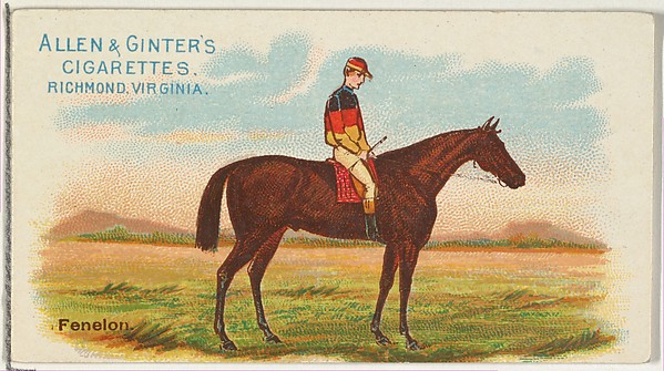Fenelon, from The World's Racers series (N32) for Allen & Ginter Cigarettes