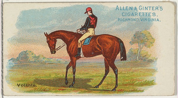 Volante, from The World's Racers series (N32) for Allen & Ginter Cigarettes