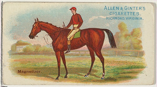 Magnetizer, from The World's Racers series (N32) for Allen & Ginter Cigarettes