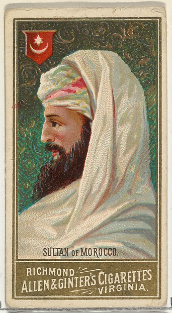 Sultan of Morocco, from World's Sovereigns series (N34) for Allen & Ginter Cigarettes
