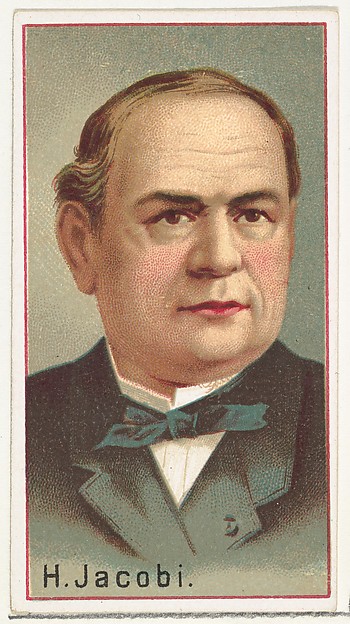 H. Jacobi, printer's sample for the World's Inventors souvenir album (A25) for Allen & Ginter Cigarettes