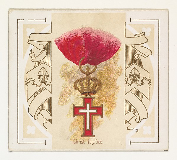 Christ, Holy, See, from the World's Decorations series (N44) for Allen & Ginter Cigarettes by Allen & Ginter